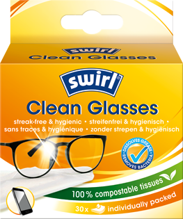 Lingettes nettoyantes lunettes